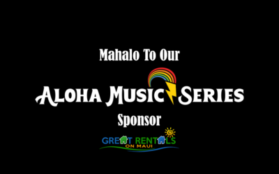 Mahalo To Our Sponsor!