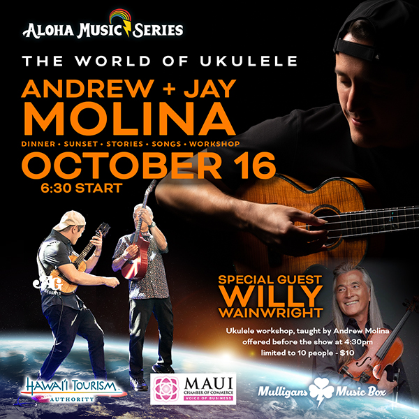 Andrew + Jay Molina – The World of Ukulele